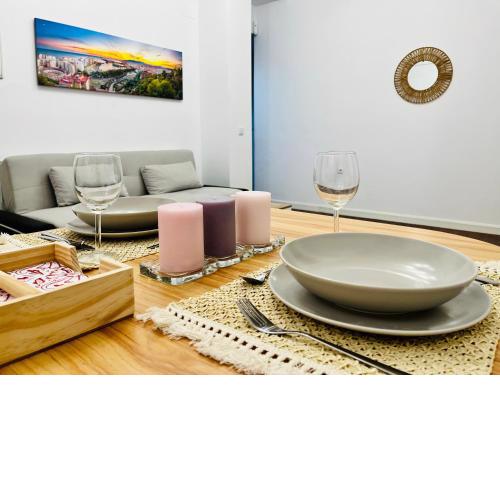 Marinac3 Precioso apartamento con patio en el centro histórico de Málaga