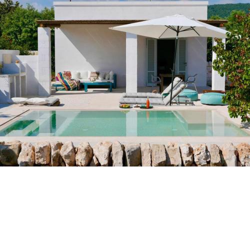 Masseria Pezze Galere-La Casa del Fico con piscina idromassaggio privata