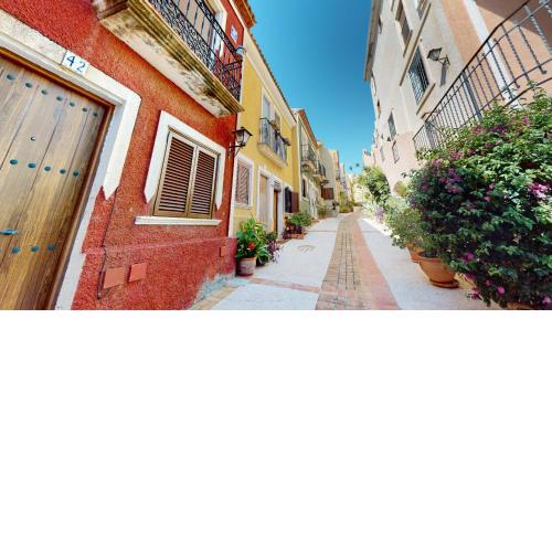 Mediterranean views in Pueblo Acantilado