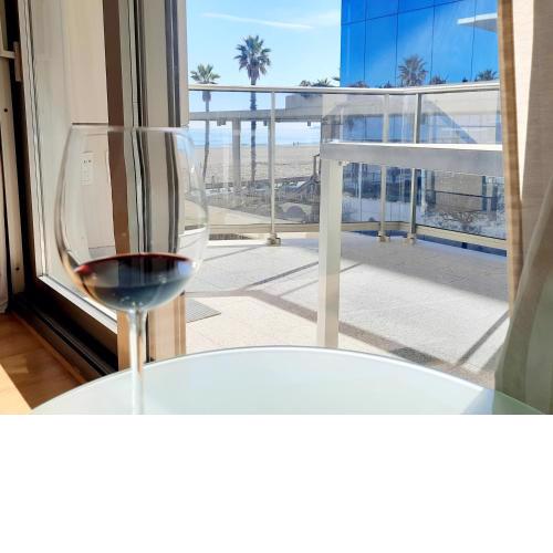 Meer & Stadt, ruhig, PK+A/C+WiFi+Balkon Meerblick