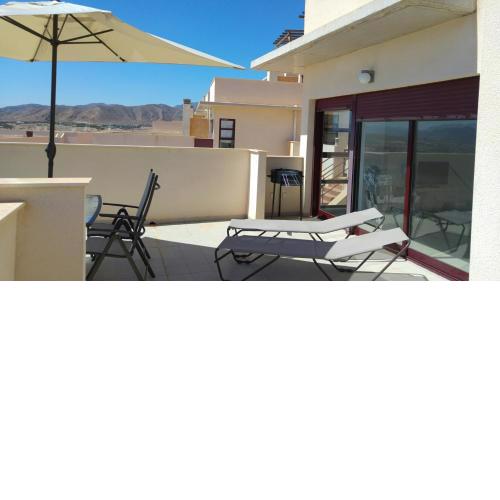 MH10 Lovely 2 bed 2 bath apartment,sea view,Mojon Hills, Isla Plana