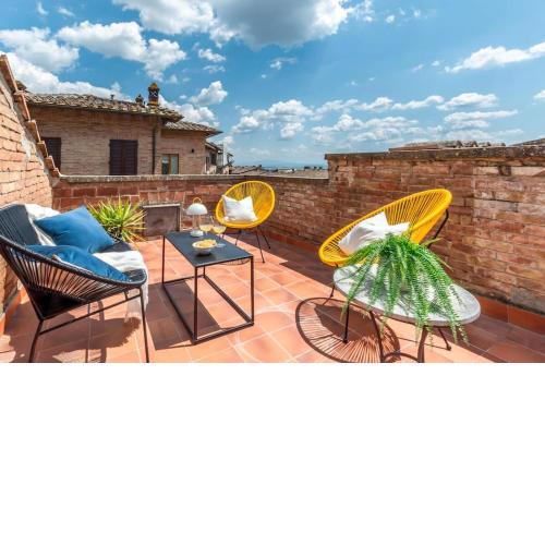 Mimosa- Loft elegante con terrazza nel centro di Siena