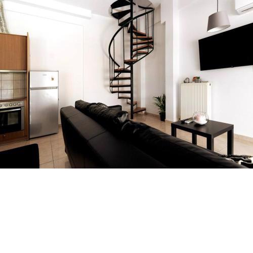 Mini Penthouse / Loft with 2 Balconies Kipseli
