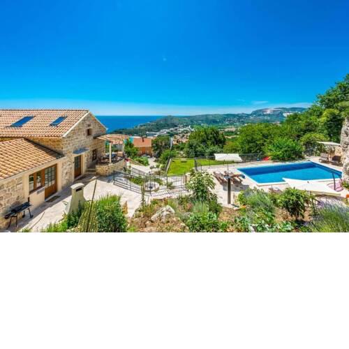 Mlini Villa Sleeps 8 Pool Air Con WiFi