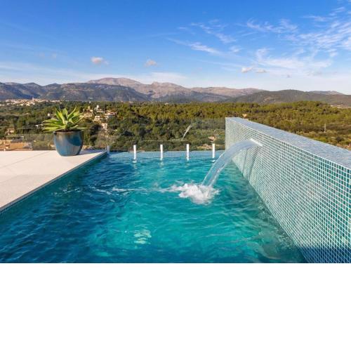 Modern and luxurious house in Buger with pool jacuzzi and panoramic views