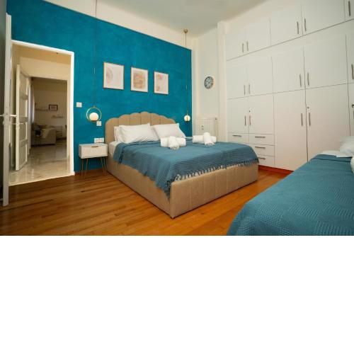 MODERN APARTMENT 200M FROM ACROPOLIS 100Mbps NETFLIX