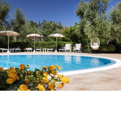 Modern designed flat with private garden near Vieste