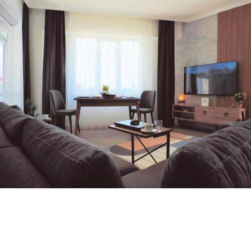 Modern Flat with Sea View 10 min to Lara Beach