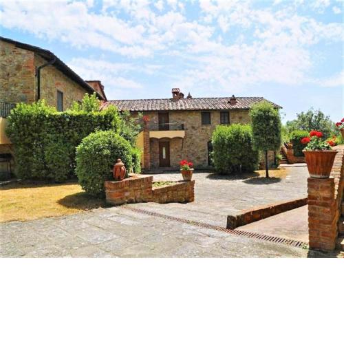 Modern holiday home in Gambassi Terme with private terrace
