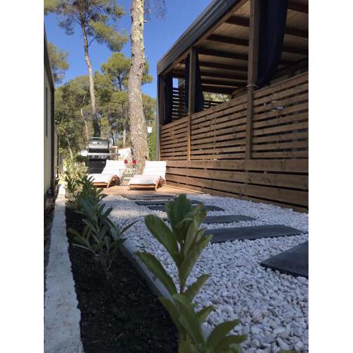 Modern mobile home Ani in camping park
