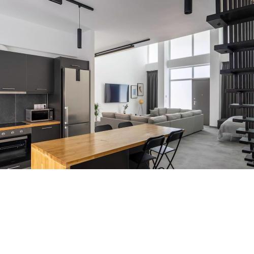 Modern open-plan loft in Kallithea