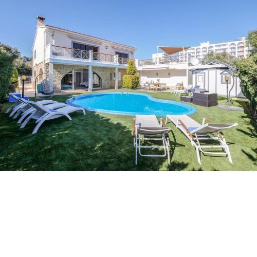 Moderne Villa, Pool+Meerblick,schnelles Wifi,Klima