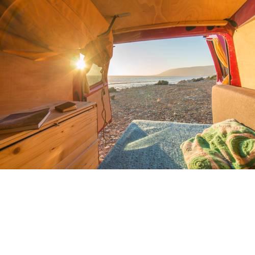 Mountain hut on wheels