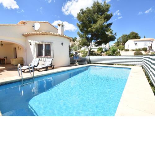 Mountain view Villa in Adsubia with Private Swimming Pool