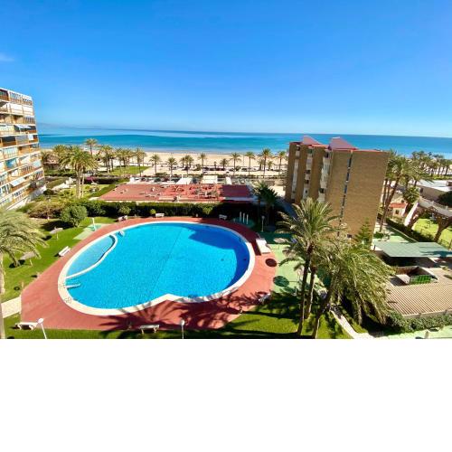 Nereo 7 Primera Linea de Playa San Juan Piscina, Parking wifi Inmobiliaria Leo