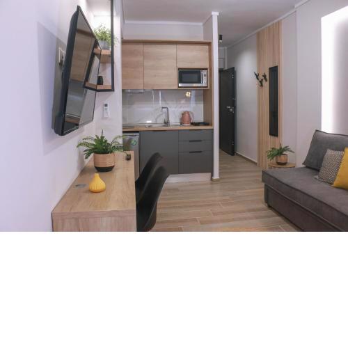New deluxe studio 1 downtown Thessaloniki-Fully equipped