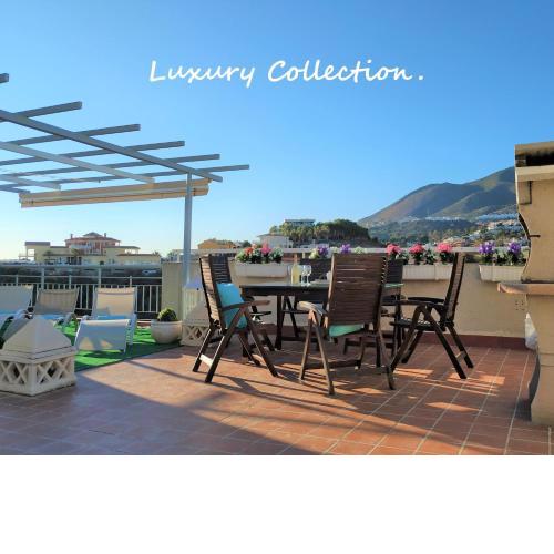 New, Peña Beach Penthouse, Pool, BBQ, Sun terrace