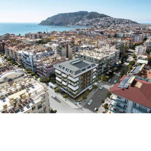 New studio in Alanya center, 3 min walk to beach