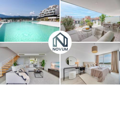 Newly Built 3 BED Townhouse with Pool, BBQ, Sea Views