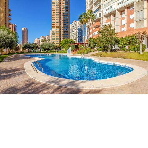 Nice Apartment In Benidorm With Outdoor Swimming Pool, Wifi And Swimming Pool