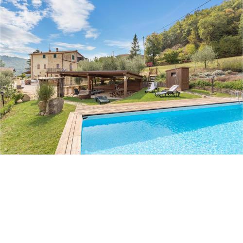Nice apartment in Citt di castello PG with 4 Bedrooms, WiFi and Outdoor swimming pool