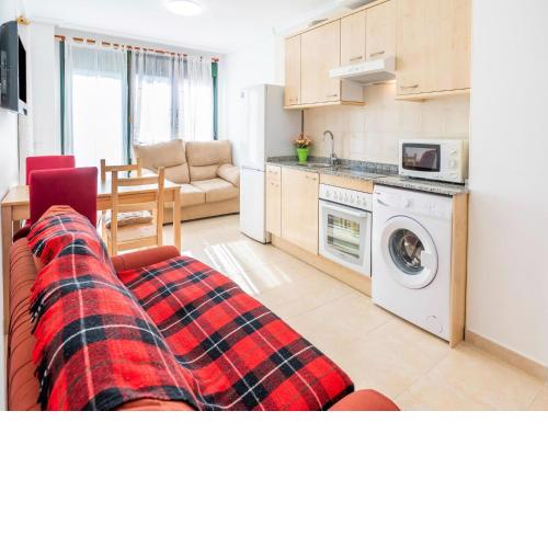 Nice apartment in Llanes with private pool