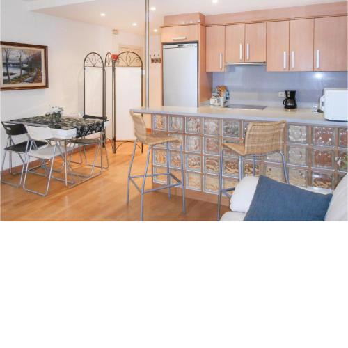 Nice apartment in Sant Feliu de Guxols with 1 Bedrooms