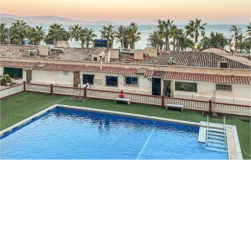 Nice Apartment In Velilla-taramay With Wifi, Swimming Pool And 1 Bedrooms