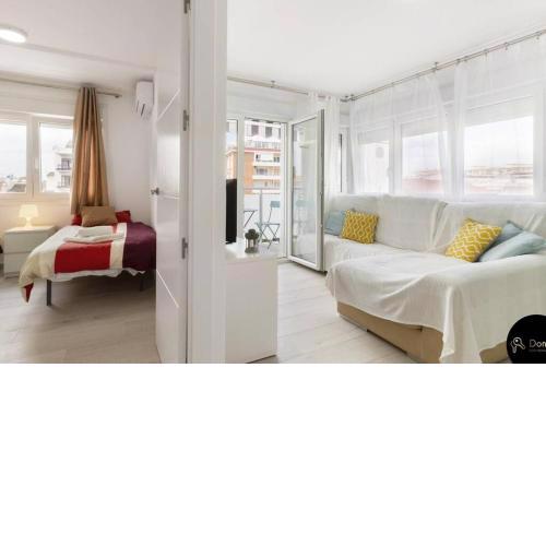 Nice apartment view with balcony in Fuengirola