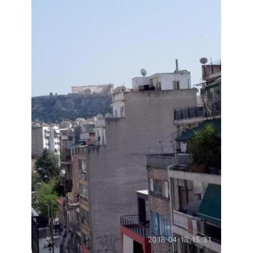 Nice Apartment With Side View Of The Acropolis