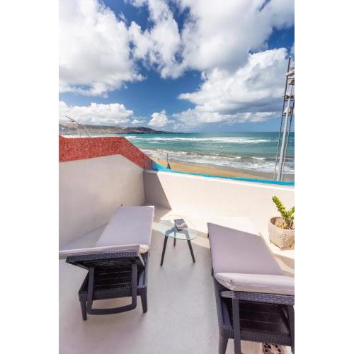 Nice beach views with terrace By CanariasGetaway