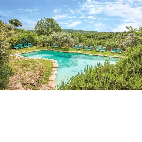 Nice home in Bucine AR with 2 Bedrooms, WiFi and Outdoor swimming pool