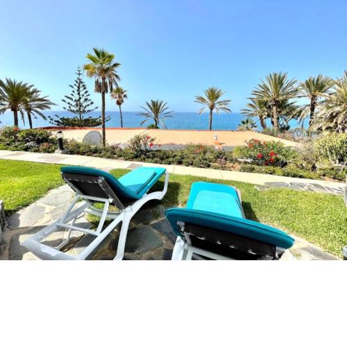 Nice sea view apartment with Wifi, AC, San Agustin