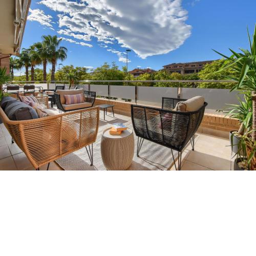 Nuevo, gran terraza con jacuzzi privado y piscina