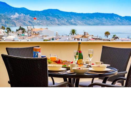 Old town Nerja, stunning sea views