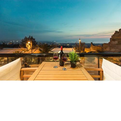 Old town view apartment
