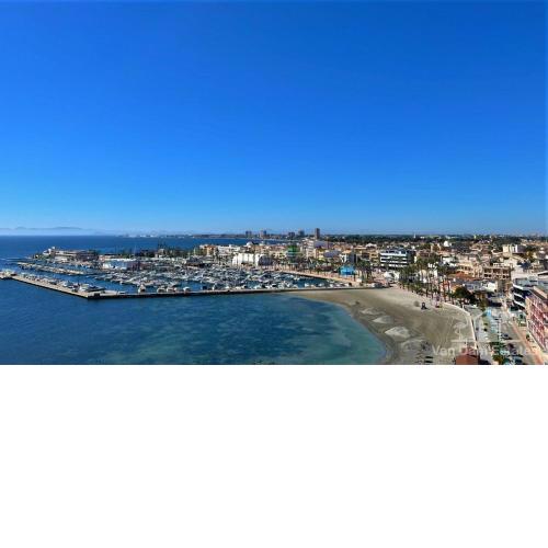 On the beach with sea view & promenade San Pedro del Pinatar VDE-075