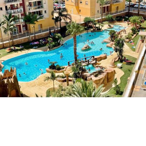 One bedroom apartment with pool view