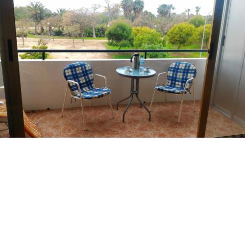One bedroom appartement at Alicante 300 m away from the beach with shared pool furnished balcony and wifi