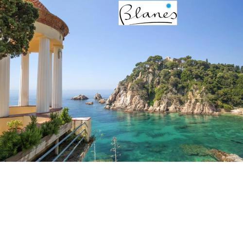 One bedroom appartement at Blanes 100 m away from the beach with city view furnished terrace and wifi