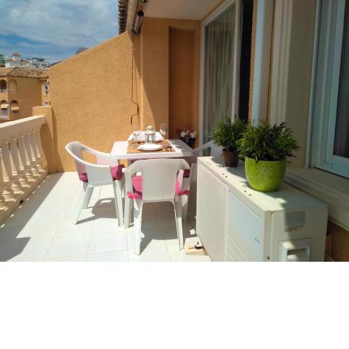 One bedroom appartement at Calpe 300 m away from the beach with private pool furnished terrace and wifi