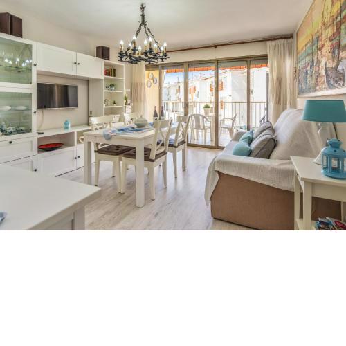 One bedroom appartement at Cambrils 75 m away from the beach with city view furnished terrace and wifi