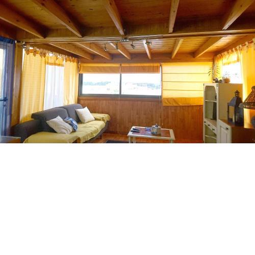 One bedroom appartement at El Matorral 500 m away from the beach with sea view balcony and wifi