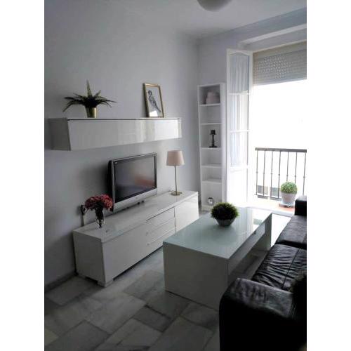 One bedroom appartement with city view balcony and wifi at Cadiz