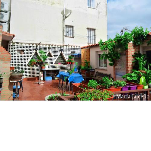 One bedroom appartement with furnished terrace and wifi at Caceres