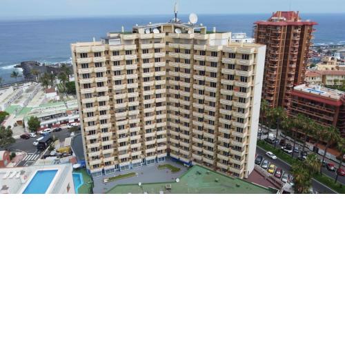 One bedroom with sea view, WiFi and pool in Puerto de la Cruz