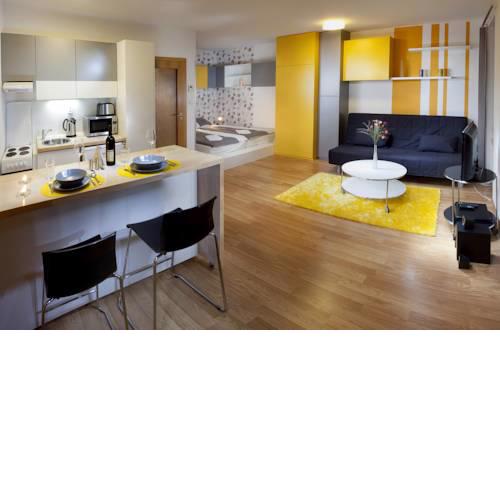 Orange & Yellow Apartments