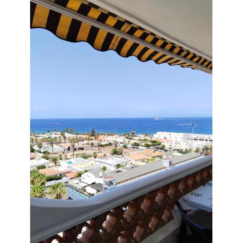 Palm-Mar Appartement Celeste 250m de l'ocean vue mer panoramique