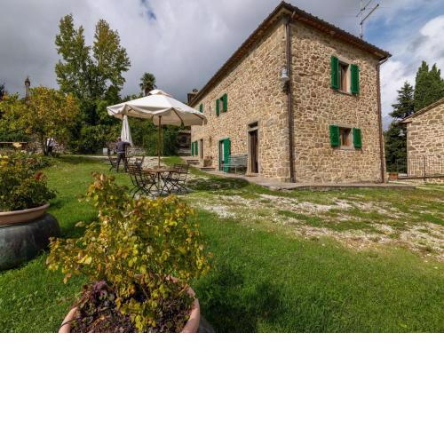 Panoramic stone apartment with swimming pool
