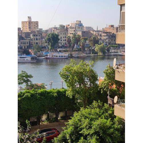 Partial Nile View 2 Bedroom Appartment in Zamalek Cairo Newly Renovated